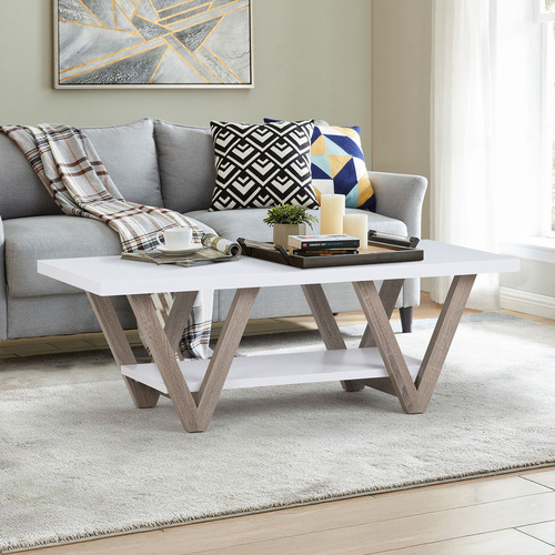 White Easton Coffee Table