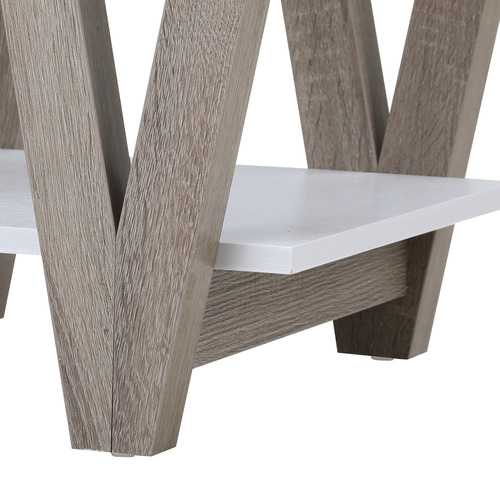 White Easton Side Table