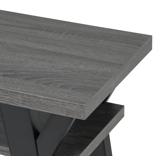 Black Dawson 3 Tier Console Table
