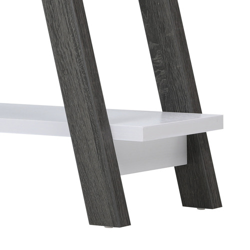 White Dawson 2 Tier Console Table