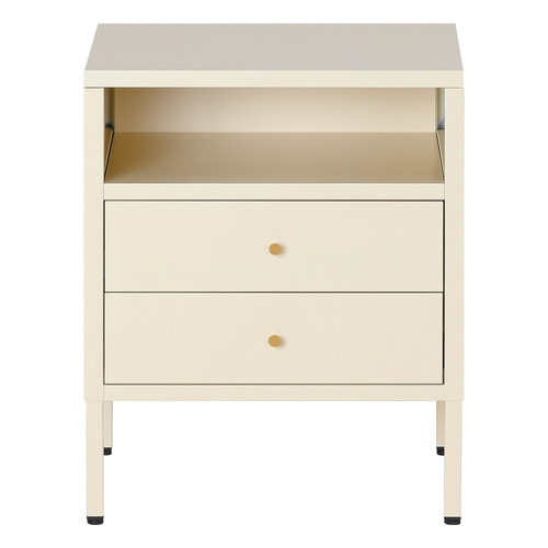 Flannery 2 Drawer Bedside Table