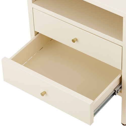 Flannery 2 Drawer Bedside Table