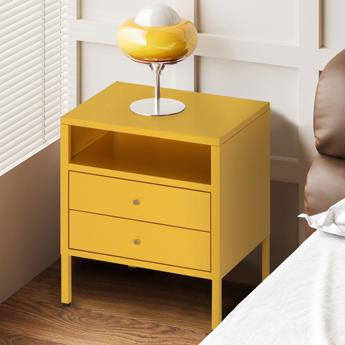 Flannery 2 Drawer Bedside Table