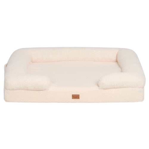 Kaede Teddy Orthopedic Calming Dog Bed