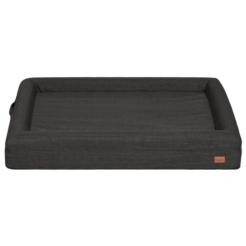 Loid Orthopedic Linen Calming Dog Bed