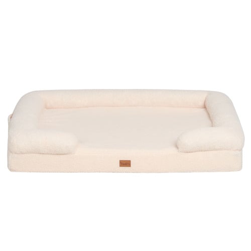 Kaede Teddy Orthopedic Calming Dog Bed
