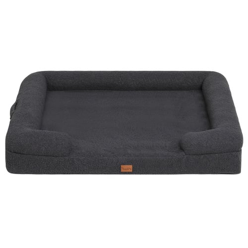 Kaede Teddy Orthopedic Calming Dog Bed