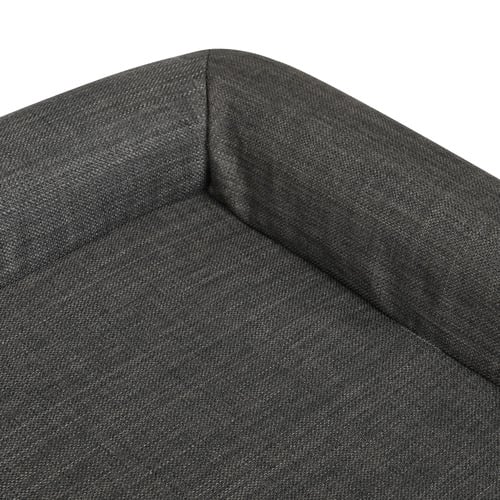 Loid Orthopedic Linen Calming Dog Bed