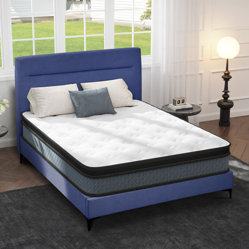 Emelia Upholstered Queen Platform Bed