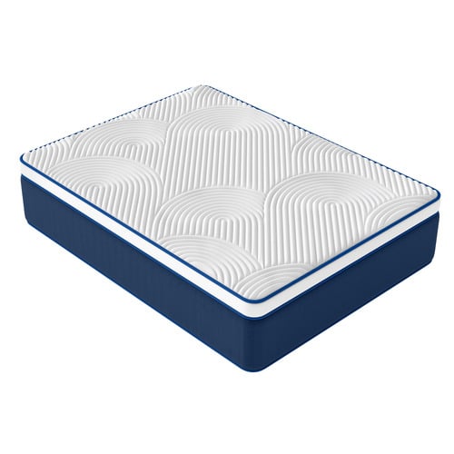 35cm Medium Zephyr Hybrid Euro Top Mattress