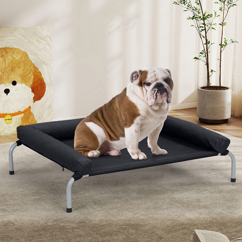 Granby Elevated Trampoline Bolster Pet Bed