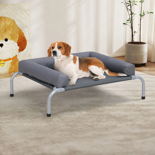 Granby Elevated Trampoline Bolster Pet Bed
