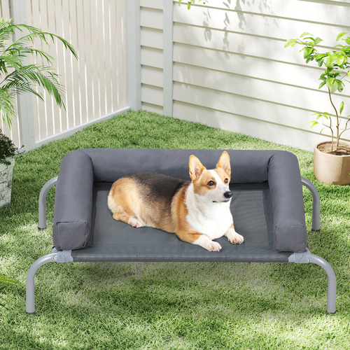 Granby Elevated Trampoline Bolster Pet Bed