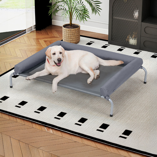 Granby Elevated Trampoline Bolster Pet Bed