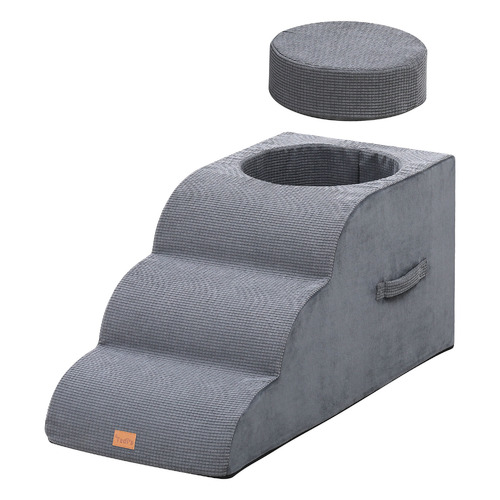 Pentland 3 Step Dog Stairs with Sleeping Area