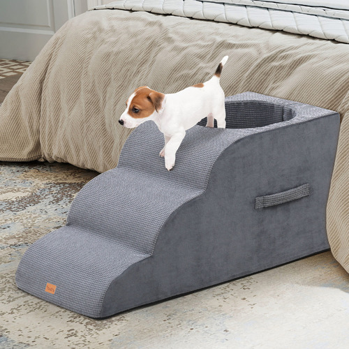 Pentland 3 Step Dog Stairs with Sleeping Area