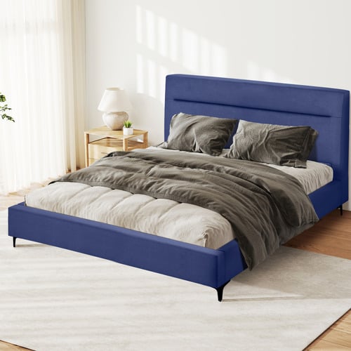 Emelia Upholstered Queen Platform Bed