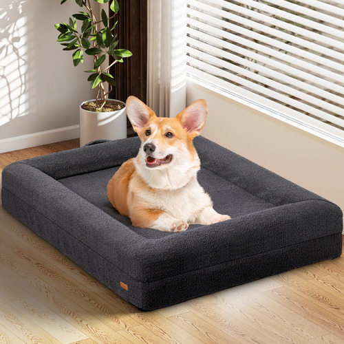 Arion Orthopedic Teddy Fleece Calming Dog Bed