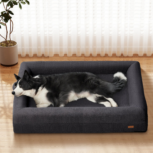 Arion Orthopedic Teddy Fleece Calming Dog Bed