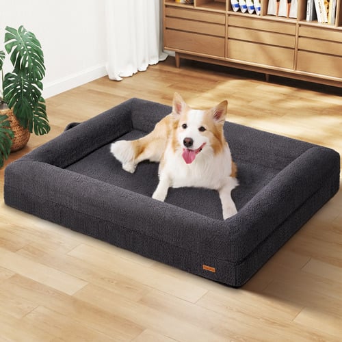 Arion Orthopedic Teddy Fleece Calming Dog Bed