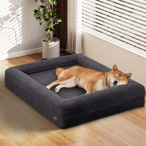 Arion Orthopedic Teddy Fleece Calming Dog Bed