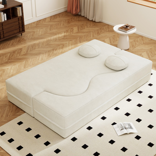 Arthur 3 Seater Queen Chenille Sofa Bed