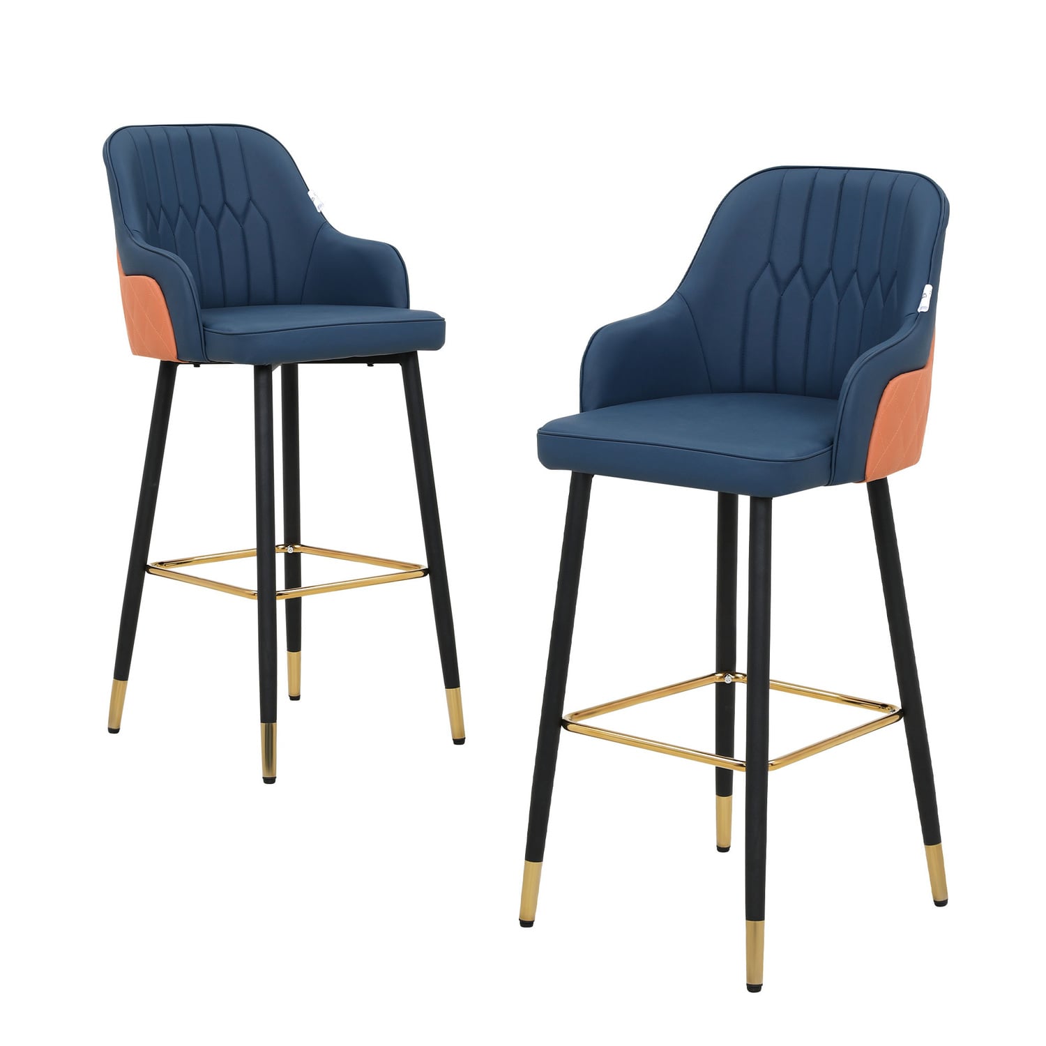 77cm Sterling Faux Leather Bar Stools