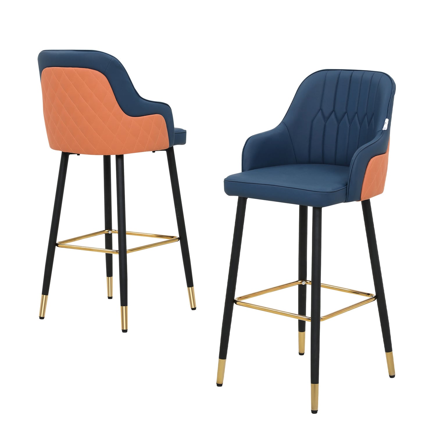 77cm Sterling Faux Leather Bar Stools