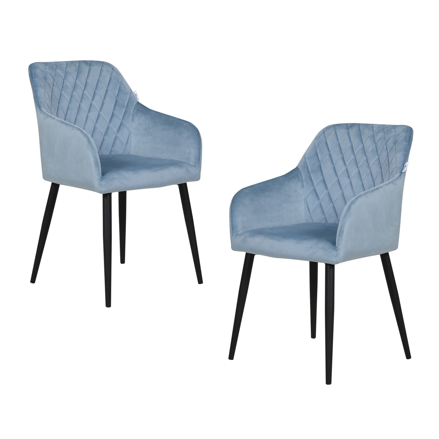Corbin Dutch Velvet Dining Chairs