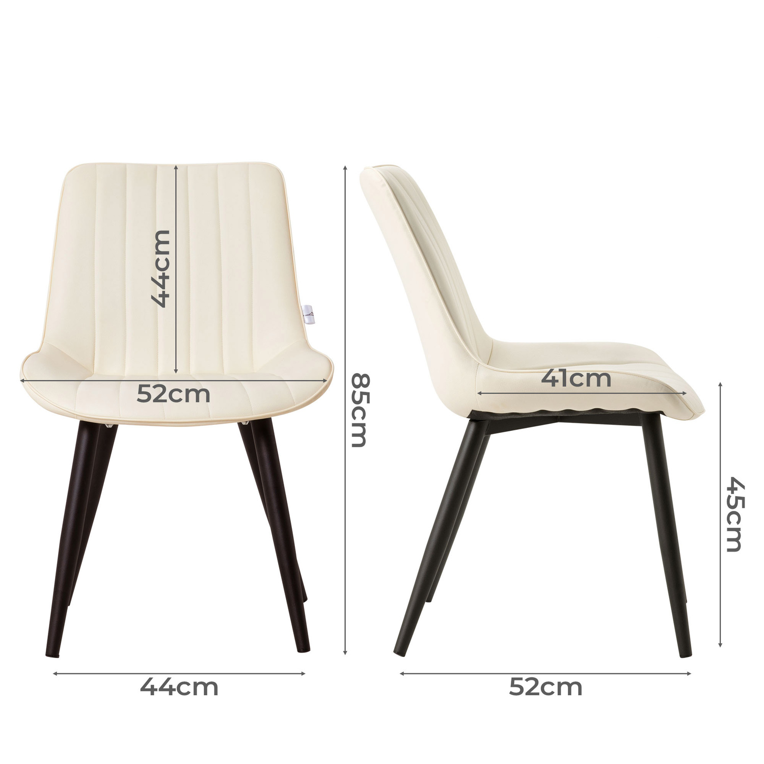 Maizie Faux Leather Dining Chairs