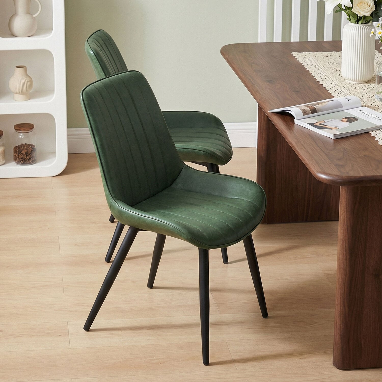 Blair Faux Leather Dining Chairs