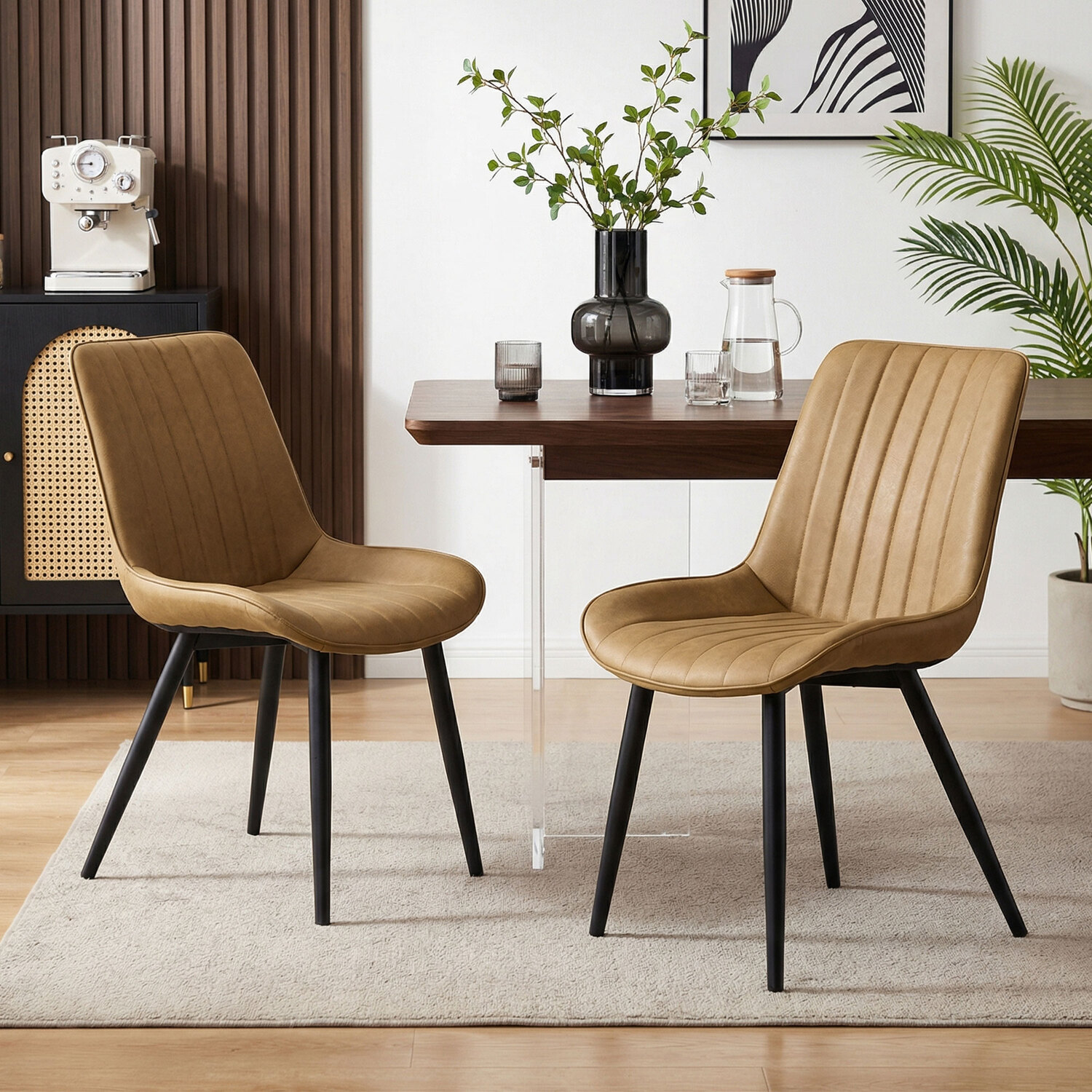 Blair Faux Leather Dining Chairs