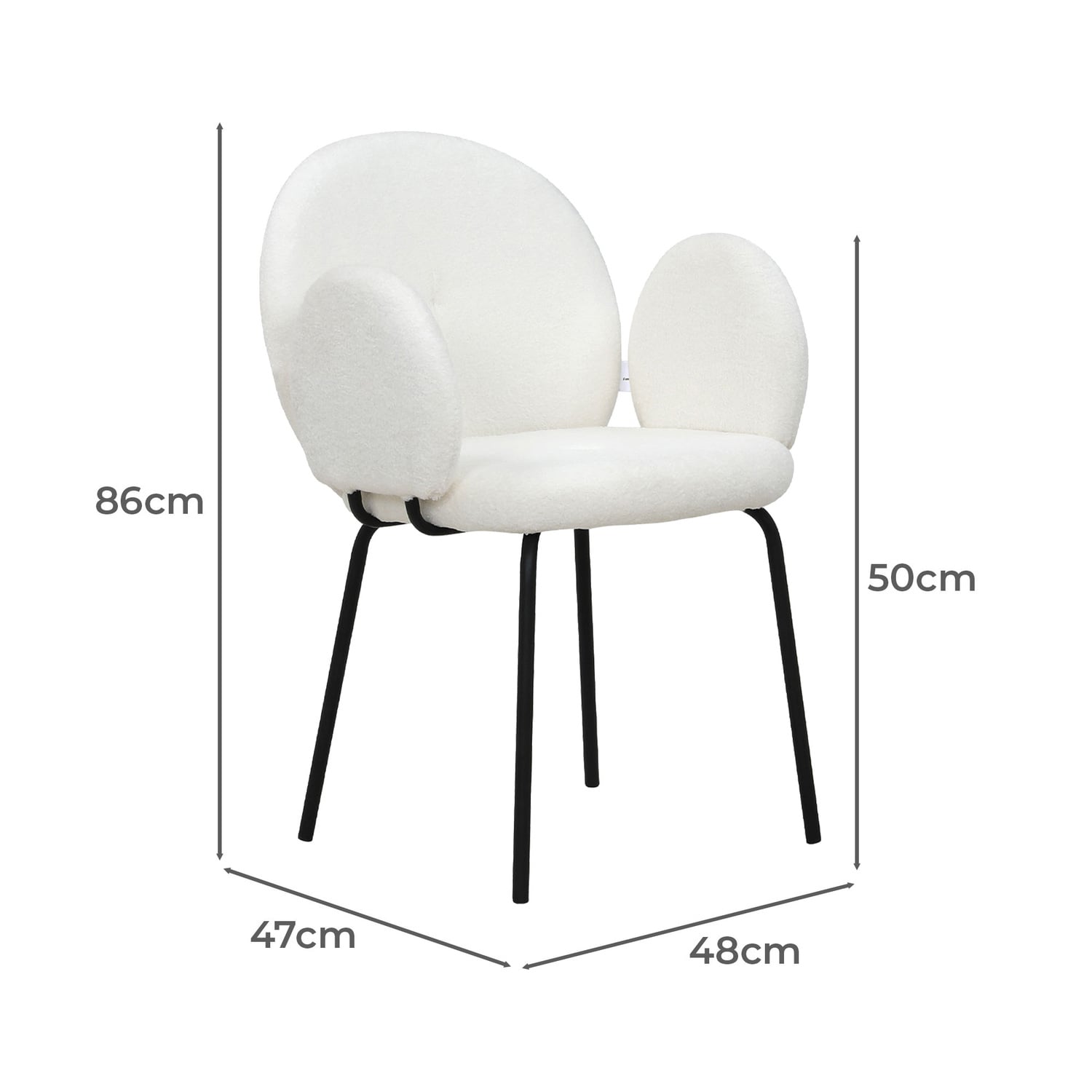 Stetson Sherpa Dining Chairs