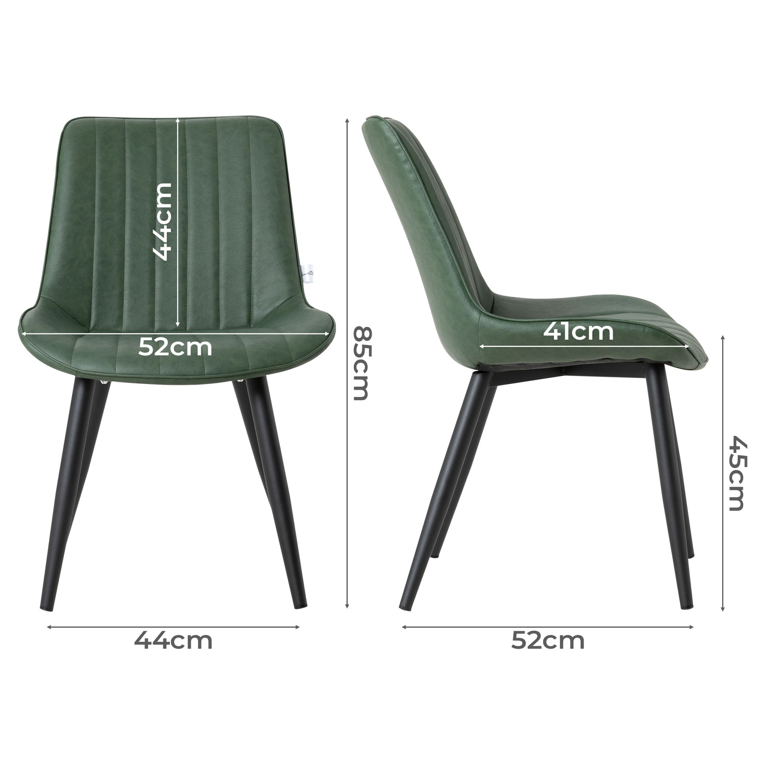 Blair Faux Leather Dining Chairs