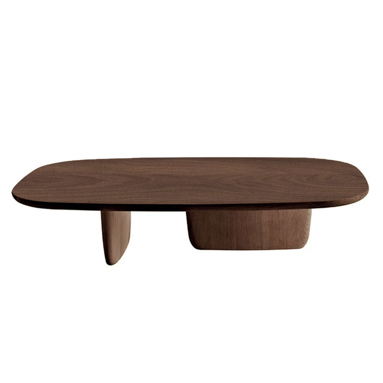 Korben Walnut Wood Coffee Table