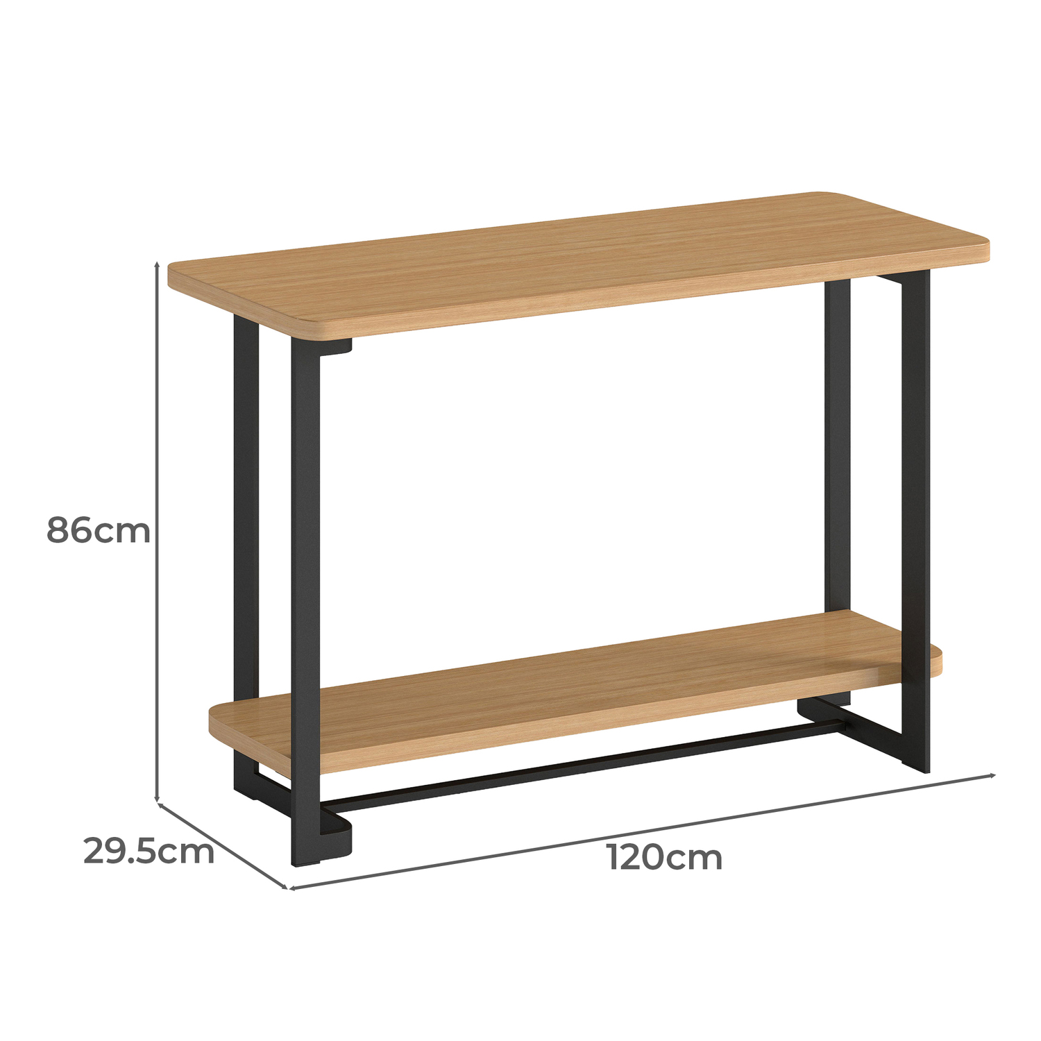 Nova Steel Console Table