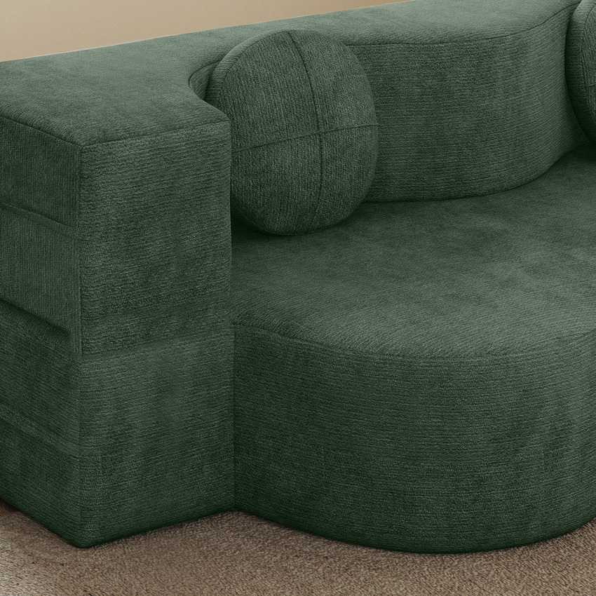 Sora 2 Seater Double Sofa Bed
