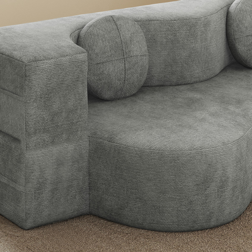 Sora 2 Seater Double Sofa Bed