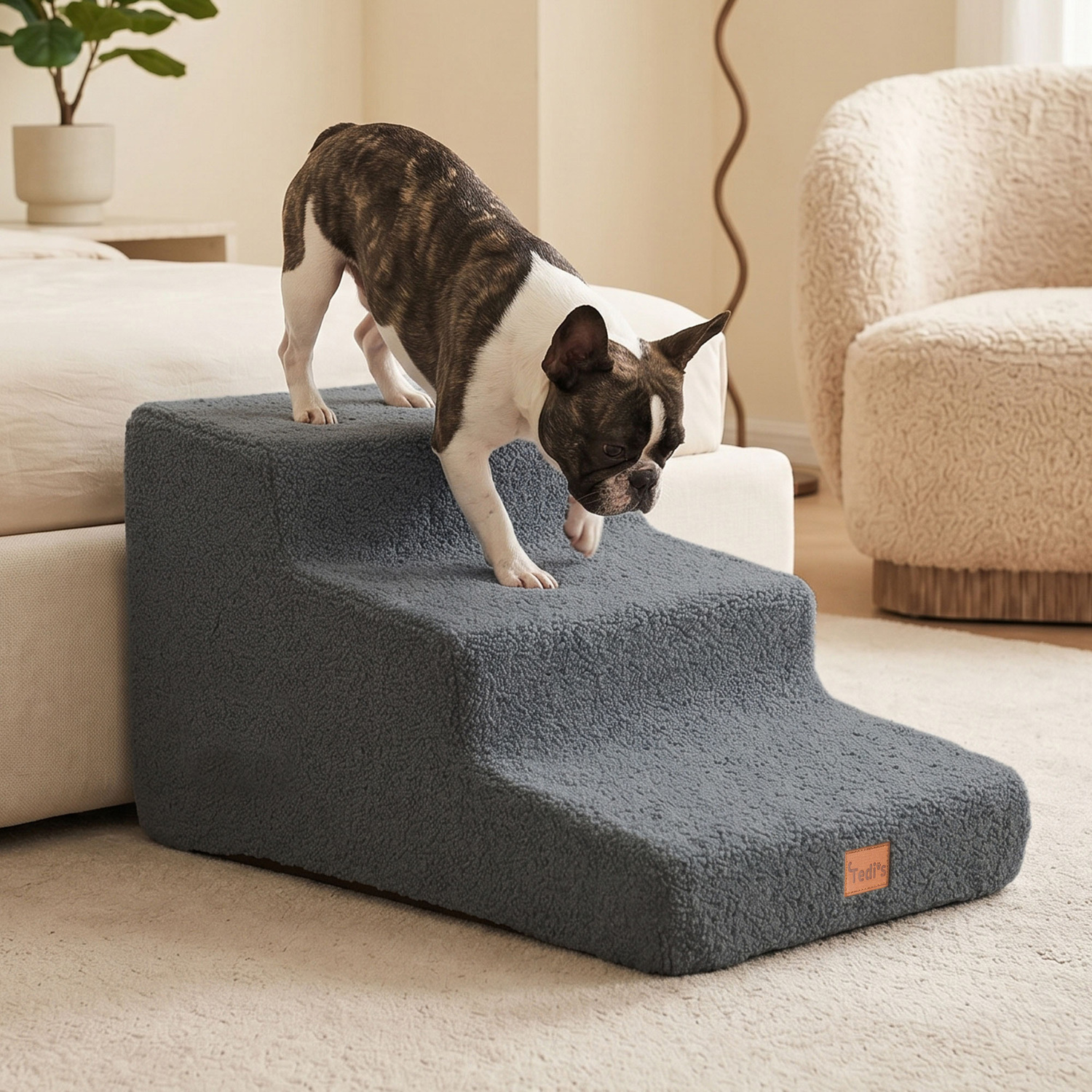 Molly Memory Foam Dog Stair