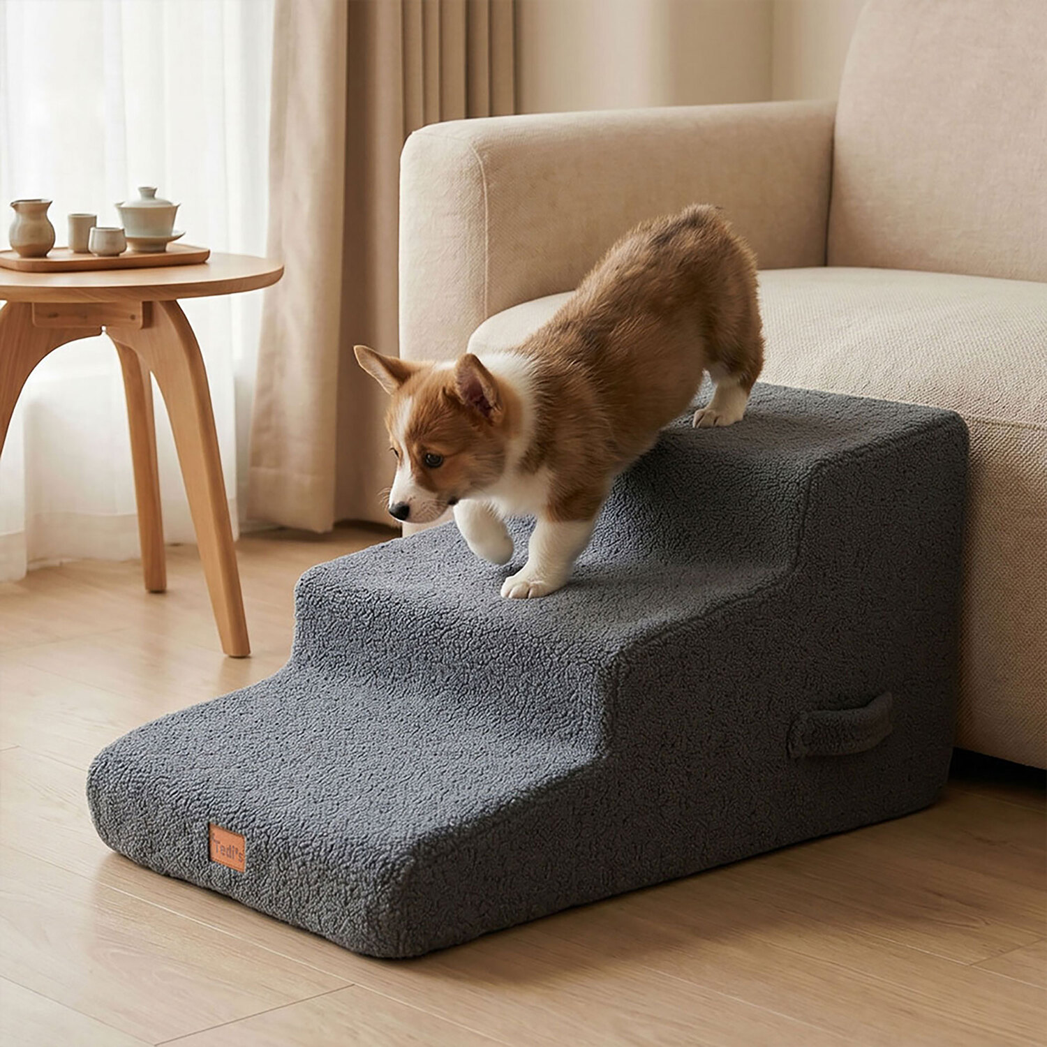 Molly Memory Foam Dog Stair