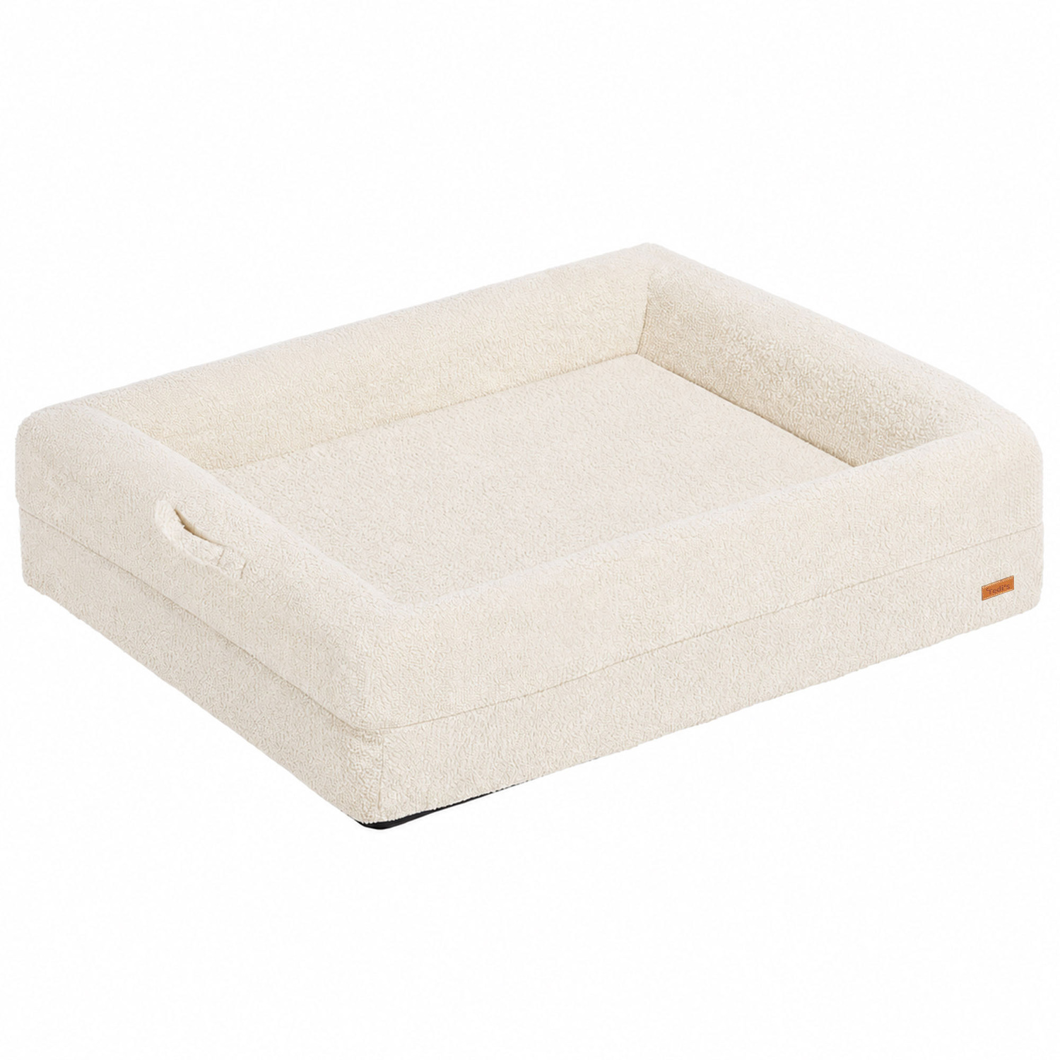 Arion-Orthopedic-Teddy-Fleece-Calming-Dog-Bed