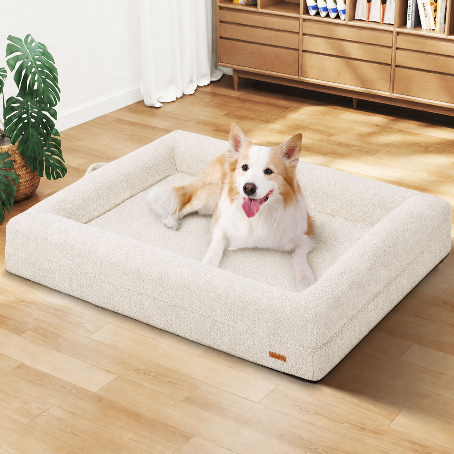 Arion-Orthopedic-Teddy-Fleece-Calming-Dog-Bed