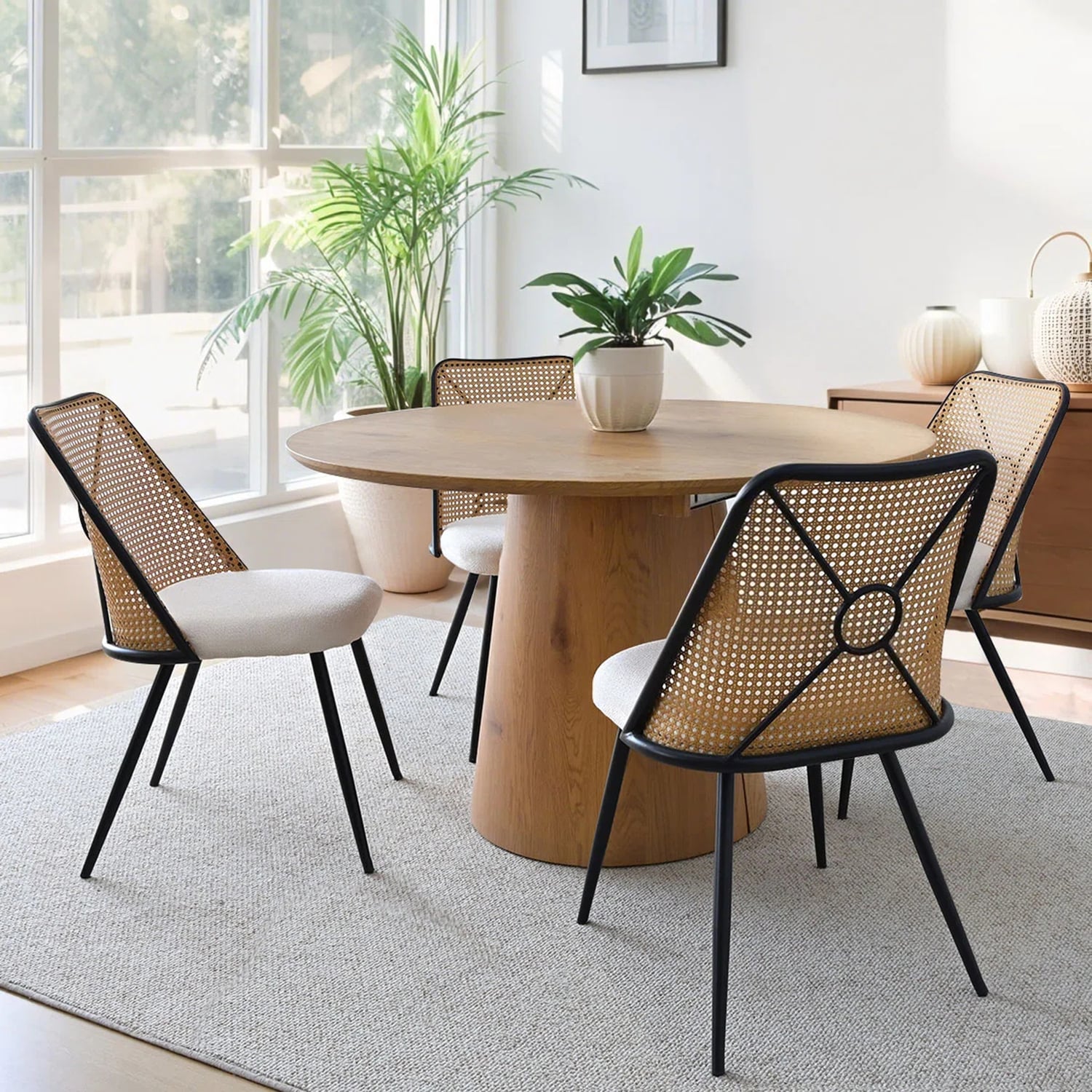 Ellowyn PE Rattan Dining Chairs
