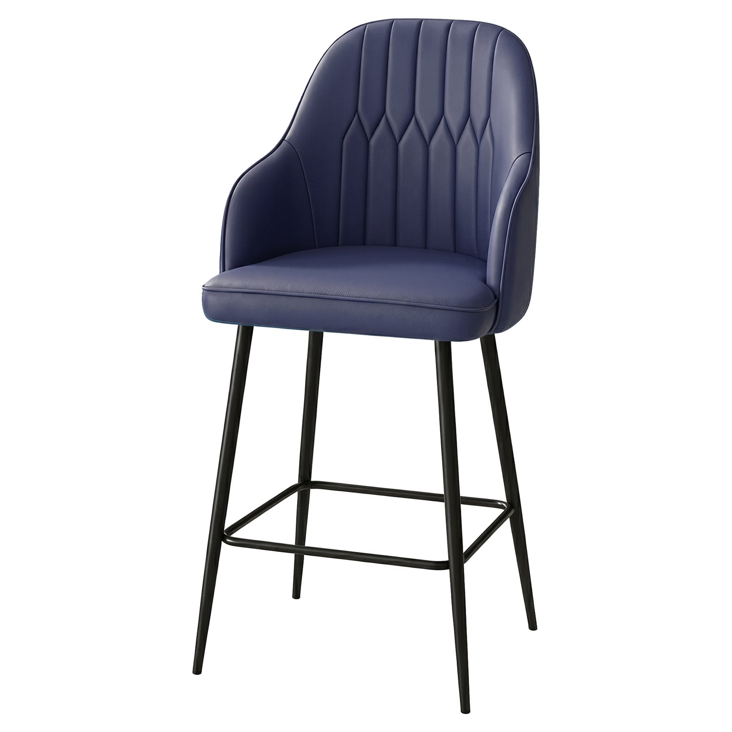 66cm Briar Faux Leather Bar Stools