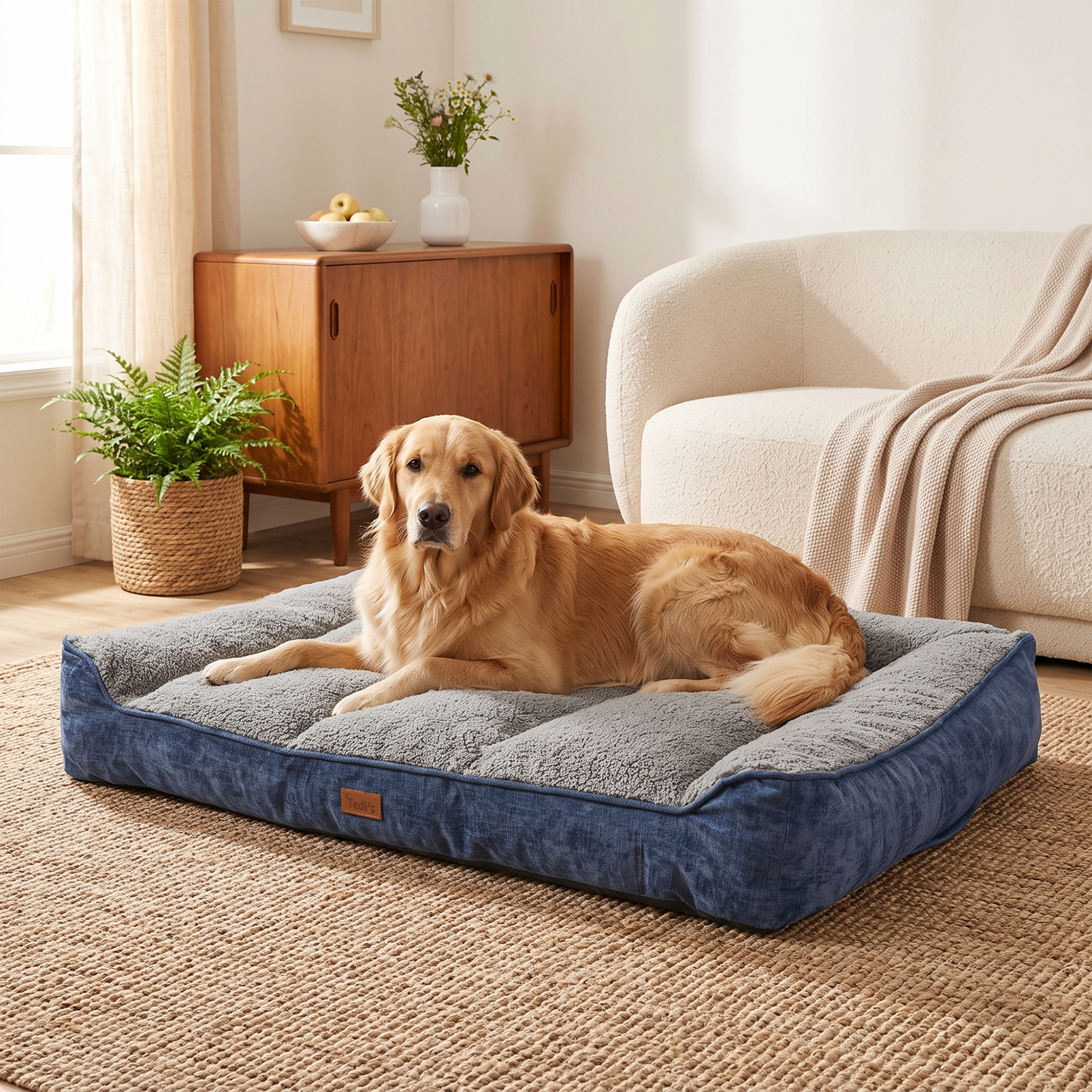 Callie Memory Foam Dog Bed