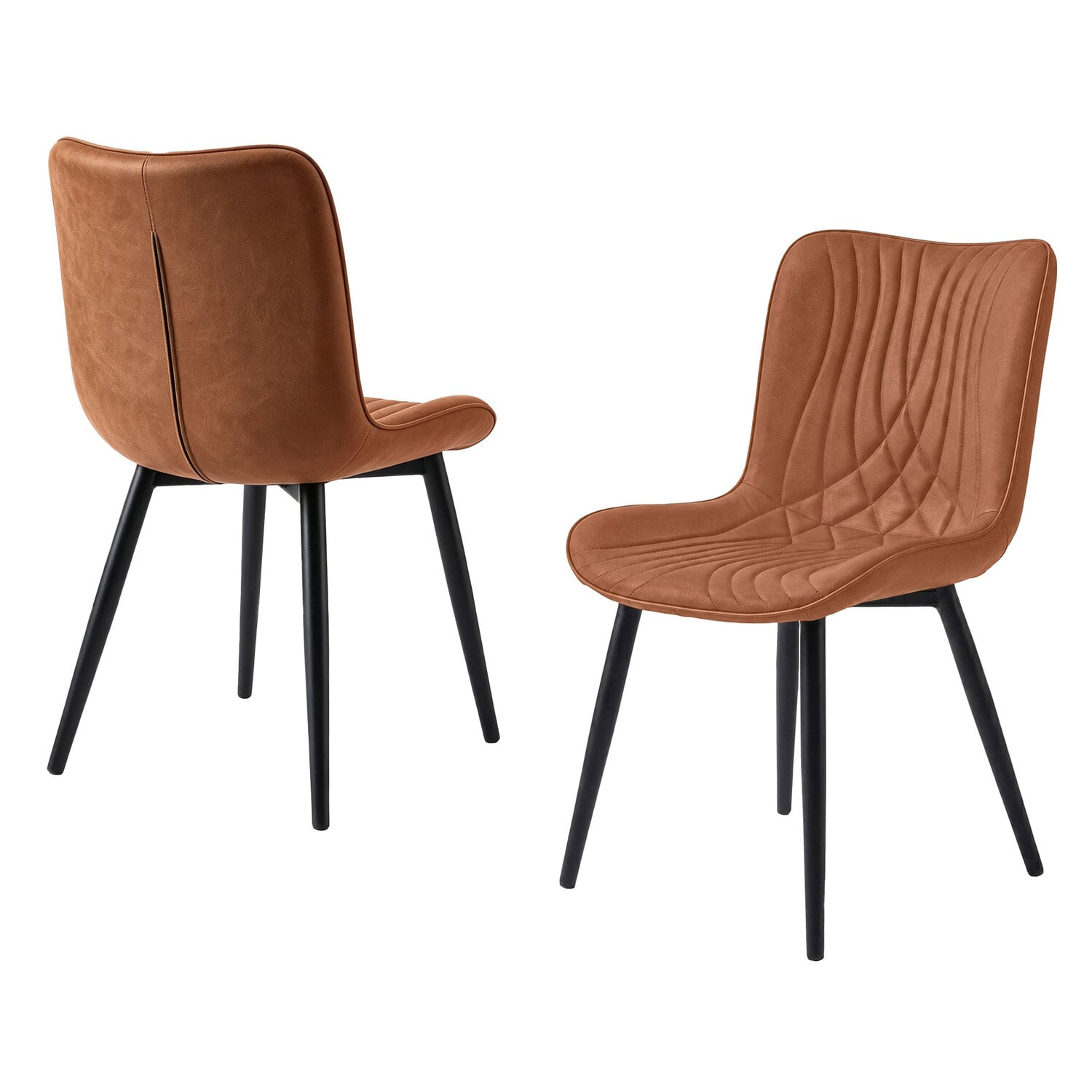 Zella Faux Leather Dining Chairs