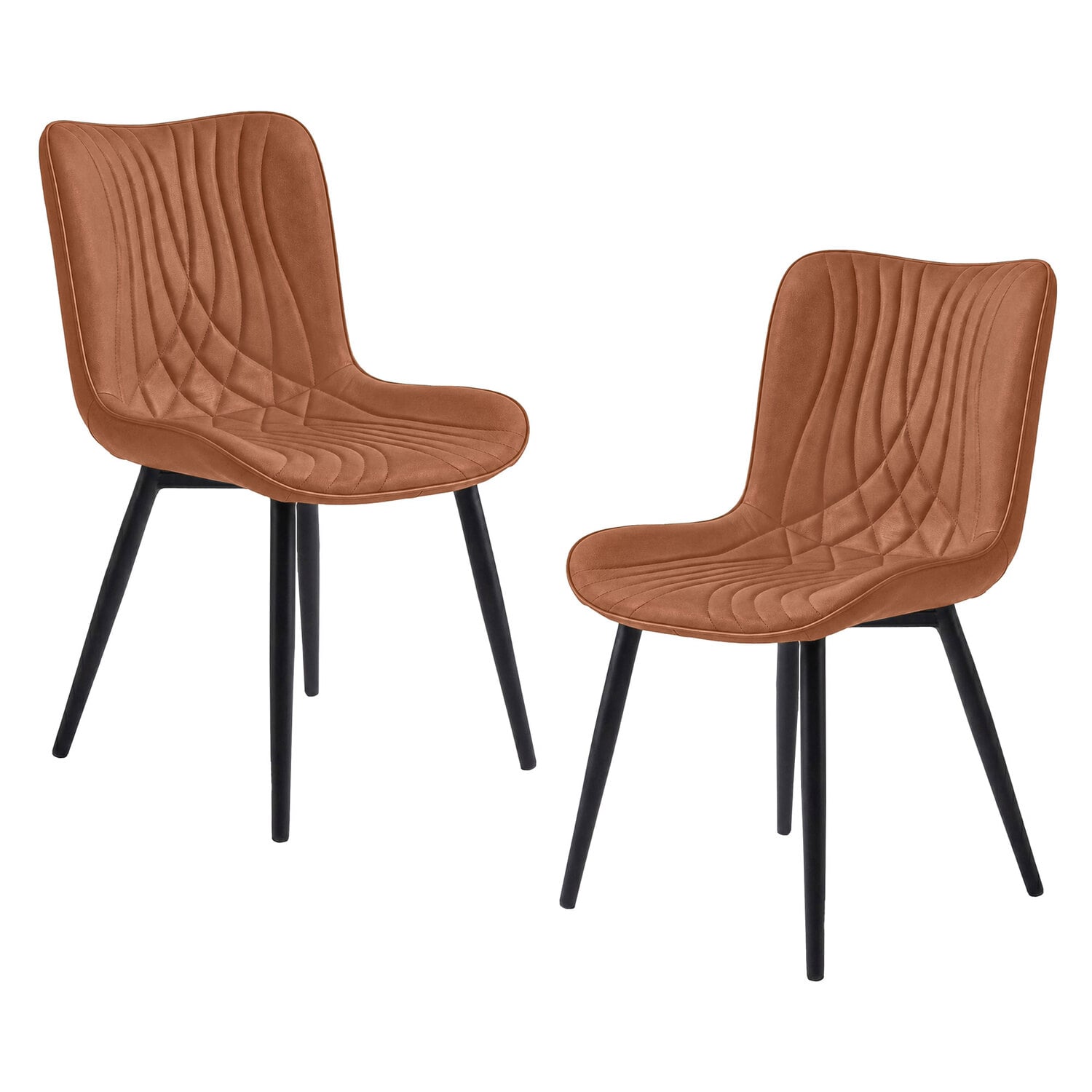 Zella Faux Leather Dining Chairs