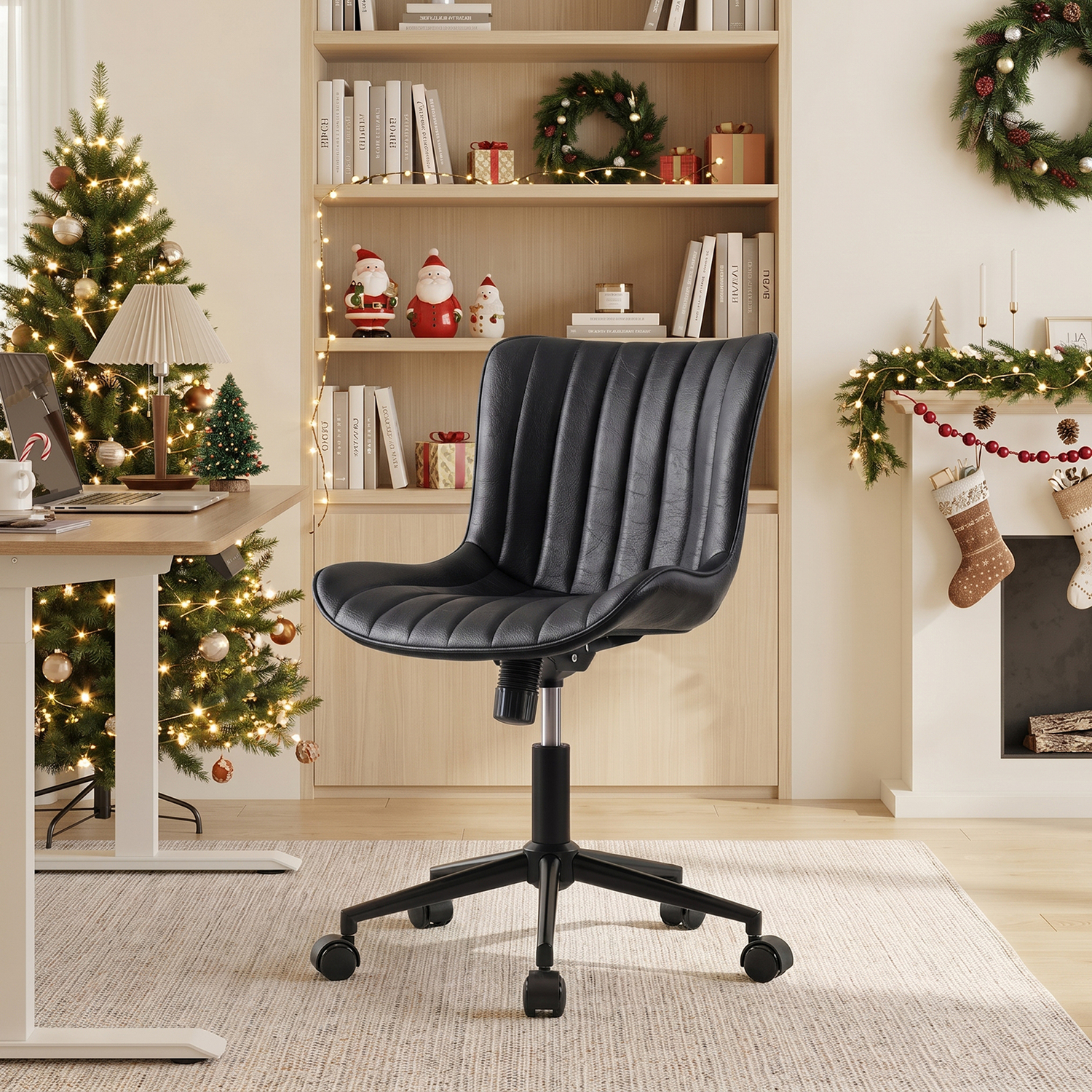 Lexberg Faux Leather Desk Chair