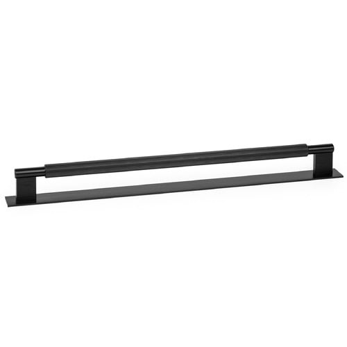 Arpa Round Aluminium D-Shaped Cabinet Handle with Backplate