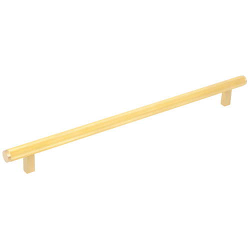 Bellevue Round Brass Knurled Bar Cabinet Handle